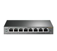 TP-LINK TL-SG108PE Non gestito Gigabit Ethernet (10/100/1000) Nero Supporto Power over Ethernet (PoE)