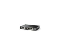 TP-Link TL-SG108S Non gestito Gigabit Ethernet (10/100/1000) Nero