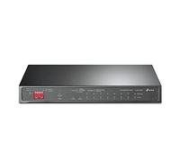 TP-Link TL-SG1210MP Switch Poe Gigabit Ethernet, 10 Porte con 8 Porte Poe Fino a 123 W, 10 Porte Gigabit, Poe+, 802.3af/at, Ideale per la Casa e Il Ufficio, Plug&Play, Montaggio Desktop