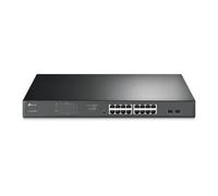 TP-Link TL-SG1218MPE Gestito L2 Gigabit Ethernet (10/100/1000) Supporto Power over Ethernet (PoE) 1U Nero