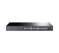TP-Link TL-SG1428PE switch di rete Gestito L2 Gigabit Ethernet (10/100/1000) Supporto Power over Ethernet (PoE) 1U Nero