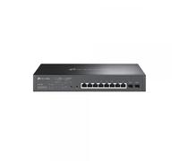 TP-LINK TL-SG2210MP switch di rete Gigabit Ethernet (10/100/1000) Nero Supporto Power over Ethernet (PoE)