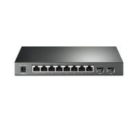 TP-LINK TL-SG2210P switch di rete Gestito L2/L4 Gigabit Ethernet (10/100/1000) Nero Supporto Power over Ethernet (PoE)