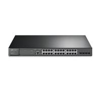 TP-Link Omada SG3428MP switch di rete Gestito L2+ Gigabit Ethernet (10/100/1000) Supporto Power over Ethernet (PoE) 1U Nero