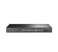 TP-Link TL-SG3428X | Jetstream 24 Port Gigabit Switch, 4 10GE SFP+ Slots | L2+ Smart Managed | Omada SDN Integrated | IPv6 | Static Routing | Support QoS, IGMP & LAG |Limited Lifetime Protection