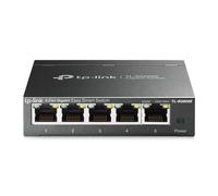 TP-Link TL-SG605E Switch Easy Smart 5 Porte Gigabit, Custodia in Metallo | QoS, Plug & Play, Vlan, Funzioni Layer 2, Switch Gigabit per la Casa e l'Ufficio, Desktop o a Parete