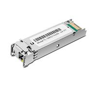 TP-Link TL-SM321A Modulo SFP Mini-GBIC Monomodale, Bidirezionale 1000 Base-BX10-D LC, Colore Argento