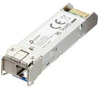 TP-Link TL-SM321B Modulo SFP Mini-GBIC Monomodale, Bidirezionale 1000 Base-BX10-U LC, Colore Argento