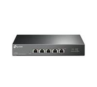 TP-Link TL-SX105 | Switch Ethernet non gestito a 5 porte 10G/Multi-Gig | Montaggio su desktop/parete | Plug & Play | Fanless | Robusto involucro in metallo | Protezione limitata a vita | Negoziazione