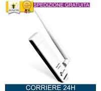 TP-Link TL-WN722N Adattatore USB WiFi N150 Antenna Alta Guadagno