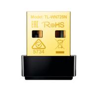Nano Adaptateur USB TP Link WiFi N 150 Mbps Noir et or
