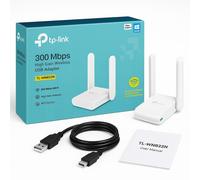 TP-Link TL-WN822N Adattatore Wi-Fi USB 300 Mbps | Doppia Antenna Alta Potenza |
