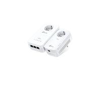 TP-Link TL-WPA1300P KIT 1300 Mbit/s Collegamento ethernet LAN Wi-Fi Bianco 2 pz