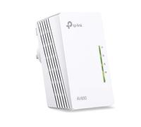 TP-Link TL-WPA4220 2-Port Add-On Powerline Adapter, Range Extender, Broadband/WiFi Extender, WiFi Booster/Hotspot, No Configuration Required, UK Plug