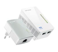 TP-Link TL-WPA4220 KIT adattatore di rete PowerLine 300 Mbit/s Collegamento ethernet LAN Wi-Fi Bianco 1 pz (TP-Link TL-WPA4220K NEW