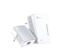 TP Link TL WPA4220 KIT Powerline Kit AV600Mbps e Wi Fi 300Mbps Homeplug AV2