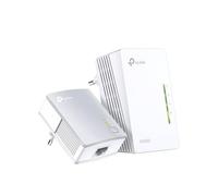 TP-Link TL-WPA4220 KIT 600 Mbit/s Collegamento ethernet LAN Wi-Fi Bianco 2 pz