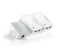 TP-LINK TL-WPA4220T-KIT POWERLINE UNIVERSAL WIFI RANGE EXTENDER WI-FI 2.4GHz 300