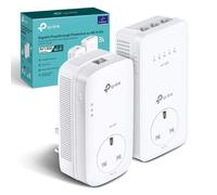 TP-Link TL-WPA8631P KIT AV1300 Gigabit Passthrough Powerline Adapter, Dual-Band
