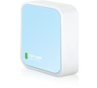 TP-Link TL-WR802N router wireless Fast Ethernet Banda singola (2.4 GHz) Blu, Bianco