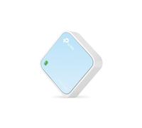 TP-Link TL-WR802N router wireless Fast Ethernet Banda singola (2.4 GHz) Blu, Bianco