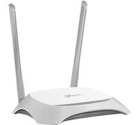 TP-Link TL-WR840N router wireless Fast Ethernet Banda singola (2.4 GHz) Grigio, Bianco