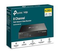 TPLINK NVR1008H8 - Videoregistratore di rete, 8 canali, PoE+