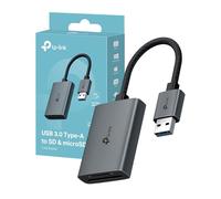TP-Link UA430 Lettore di Schede, USB 3.0 Type-A a SD & microSD fino a 2TB, UHS-I 200 MB/s, Adattatore OTG per SD/TF/SDHC/SDXC/MicroSD/MicroSDXC, Compatabile con PC, Laptop