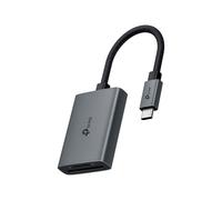 TP-Link UA430C Lettore di Schede, USB 3.0 Type-C a SD & microSD, Velocità fino a 5 Gbps, Adattatore OTG per SD/TF/SDHC/SDXC/MicroSD/MicroSDHC/MicroSDXC, Compatabile con PC, Laptop, Smartphone