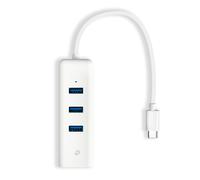 TP-Link Adattatore USB Ethernet UE330C USB 3.0 Type C con 3 Porte, Gigabit Ethernet, Plug & Play, Compatto e leggero, Windows 11/10/8.1/8/7, MacOS, iPadOS, Chrome OS, Linux OS, Nintendo OS