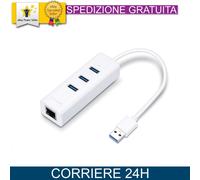 Tp-link Ethernet Adapter 3 Port One Size White