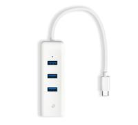 TP-Link Adattatore USB Ethernet UE330C USB 3.0 Type C con 3 Porte, Gigabit Ethernet, Plug & Play, Compatto e leggero, Windows 11/10/8.1/8/7, MacOS, iPadOS, Chrome OS, Linux OS, Nintendo OS
