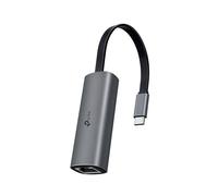 TP-Link USB C to Ethernet Adapter, 2.5G Plug & Play Network Adapter | Type-C to RJ45 | Aluminum Alloy Case | Thunderbolt 4/3 Compatible for MacBook Pro/Air, iPad, iPhone 16 Pro/Max and More (UE302C)
