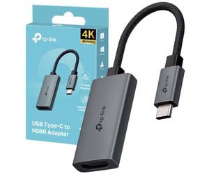 TP-LINK USB Type-C to HDMI Adapter, 4K 60Hz Ultra HD on A Larger Screen HDMI to