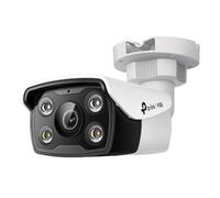 TP-Link VIGI - Telecamera di sicurezza per esterni da 5 MP, a colori, rilevamento AI, H.265+, 120dB WDR, IP67, audio bidirezionale, telecomando, slot per scheda SD di archiviazione integrata (VIGI
