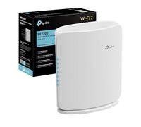 TP-Link Wi-Fi 7 Archer BE450 Router Wi-Fi BE7200Mbps, 1×Porta WAN/LAN 10 Gbps, 1×Porta WAN/LAN 2.5 Gbps, Molteplici Opzioni di Installazione, MU-MIMO, 4K-QAM, OFDMA, MLO, VPN, non supporta xDSL
