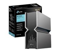TP-Link Archer BE800 router wireless Multi-Gigabit Ethernet Tri-band (2,4 GHz/5 GHz/6 GHz) Nero, Acciaio inox