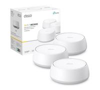 TP-Link WiFi 7 Deco BE25 Mesh WiFi, BE3600Mbps Dual-Band, Router, AP, 2 Porte Ethernet di 2,5 Gbps, 4 Antenne Interne, MLO, AI-Roaming, HomeShield, Funziona con Qualsiasi ISP, Modem e Alexa, 3pz
