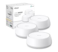 TP-Link WiFi 7 Deco BE3600 Mesh WiFi, BE3600Mbps, Dual Band, Canali 160MHz, 2 Porte Gigabit, HomeShield, MLO, 4K-QAM, Funziona con Qualsiasi ISP e Modem, 4 Antenne Interne, WPA3, Alexa, 3pz