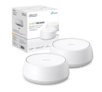 TP-Link WiFi 7 Deco BE3600 Mesh WiFi, BE3600Mbps, Dual Band, Canali 160MHz, 2 Porte Gigabit, HomeShield, MLO, 4K-QAM, Funziona con Qualsiasi ISP e Modem, 4 Antenne Interne, WPA3, Alexa, 2pz.