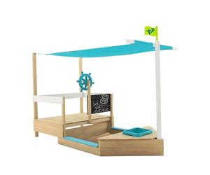 TP Toys TP619 Ahoy Barca da Gioco in Legno (Dipinta)
