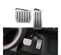 TPARTS Alluminio Self-Flip Lock Performance Pedali Set Acceleratore Freno Pedali Copertura per Tesla Model 3 & Model Y Protezione Antiscivolo Accessori Pedale Pad Ricambio
