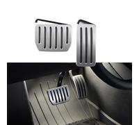 TPARTS Alluminio Self-Flip Lock Performance Pedali Set Acceleratore Freno Pedali Copertura per Tesla Model 3 Highland 2024+/Model Y Juniper 2025+Protezione Antiscivolo Accessori Pedale Pad Ricambio