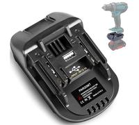 TPDL Adattatore batteria per Parkside a Makita Power Tool, convertitore adattatore batteria per Parkside XTEAM Series 20 V Pap 20 B1 B3 A1 per Makita 18 V Li-Ion Power Tool