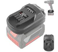 TPDL BOS18PAR Adattatore Batteria Bosch GBA 18 V per Elettroutensile Parkside, Convertitore per Sistema Bosch Professional, Funziona Con Utensili Parkside