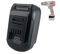 TPDL Convertitore adattatore per batteria Bosch per Einhell, per Bosch 18 V GBA Professional System batteria funziona per Einhell 18 V agli ioni di litio (non PBA)