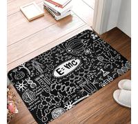TPDODON Equazioni di fisica Formule matematiche Zerbino antiscivolo Tappetino da bagno Tappetino da cucina Soggiorno Porta Pavimento Ingresso Tappeto Tappeto-24x36 inch