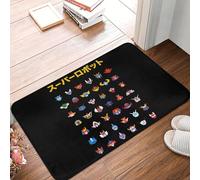 TPDODON Tappetino antiscivolo per bagno cucina e balcone motivo: Mazinger Z Goldrake Goldorak UFO Robot-20x32 inch