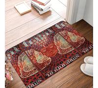 TPDODON Tappetino antiscivolo per bagno cucina e balcone motivo Rock Tool Band-20x32 inch