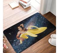 TPDODON Tappeto antiscivolo per cucina bagno e soggiorno motivo: Nicolas Cage in a Banana-16x24 inch